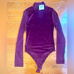 American eagle velour bodysuit